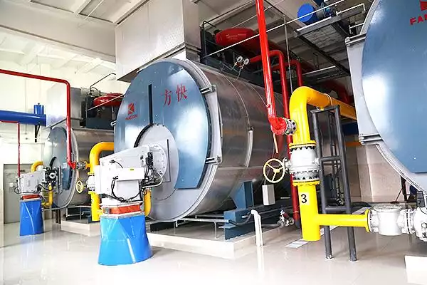 steam boiler in textile industry